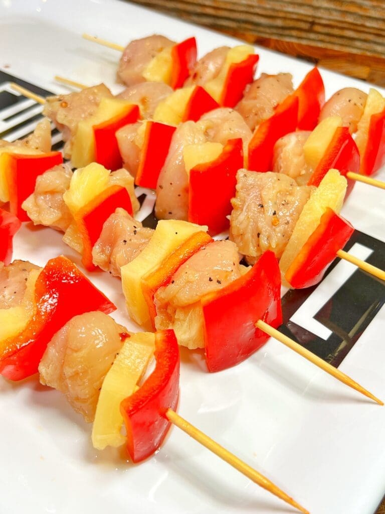 easy chicken skewers