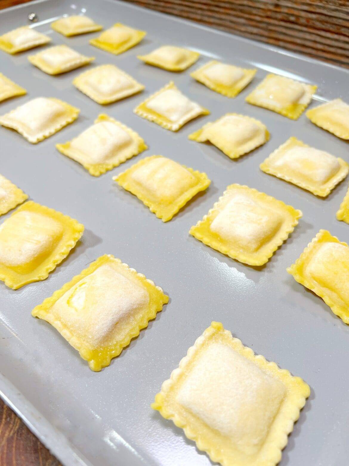 Bacon Wrapped Ravioli