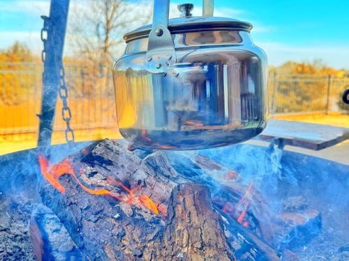 How to make Campfire Coffee - Best Open Fire Coffee