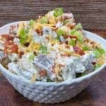 BEST Loaded Baked Potato Salad Recipe