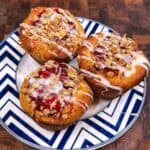 Cherry Pie Cinnamon Roll Muffins - Easy Sweet Treat