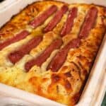 Hot Dog Focaccia - Quick Easy Recipe
