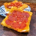 Crispy Puff Pastry Upside-down Pizza Easy Pizza Recipe
