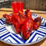 Crispy Hawaiian Punch Chicken Wings