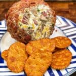 Bacon Wrapped Brisket Cheeseball: a Delicious Party Treat