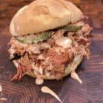 Honey Buffalo Shredded Rib Sandwich