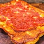 Upside-down Sheet Pan Pizza